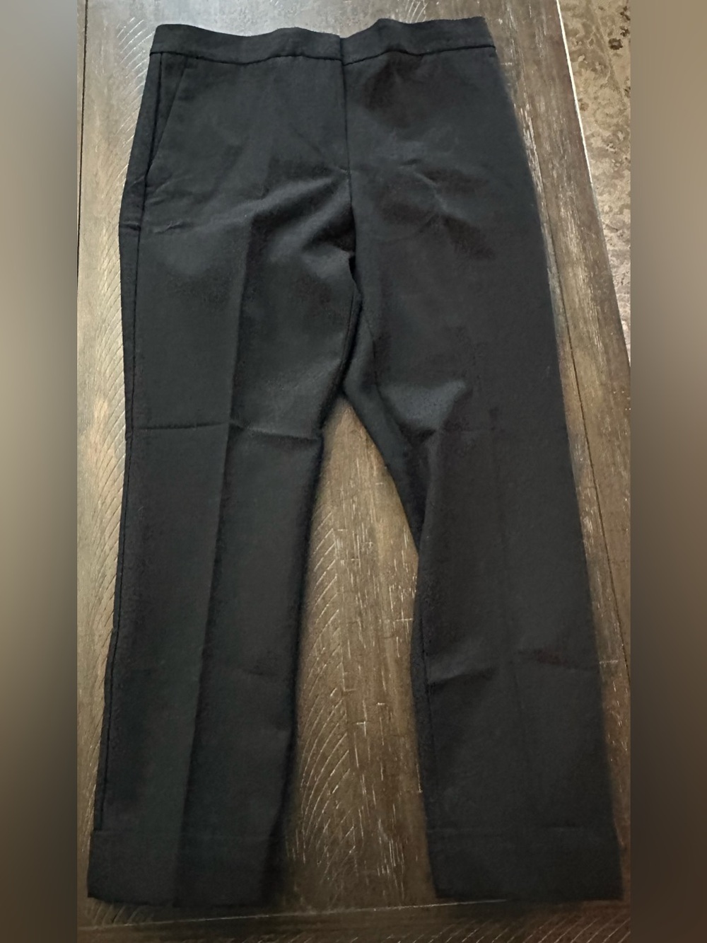 NWT Ann Taylor Black Women's High Rise Ankle Dress Trousers - Size 8